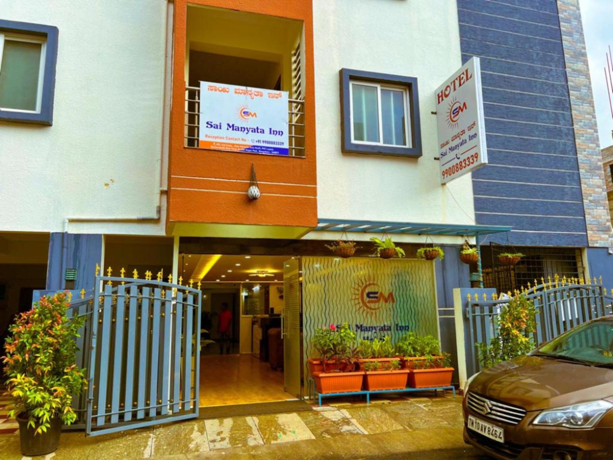 Sai Manyata Business Residency, Manyata Tech Park Vandrarhem Bangalore Exteriör bild