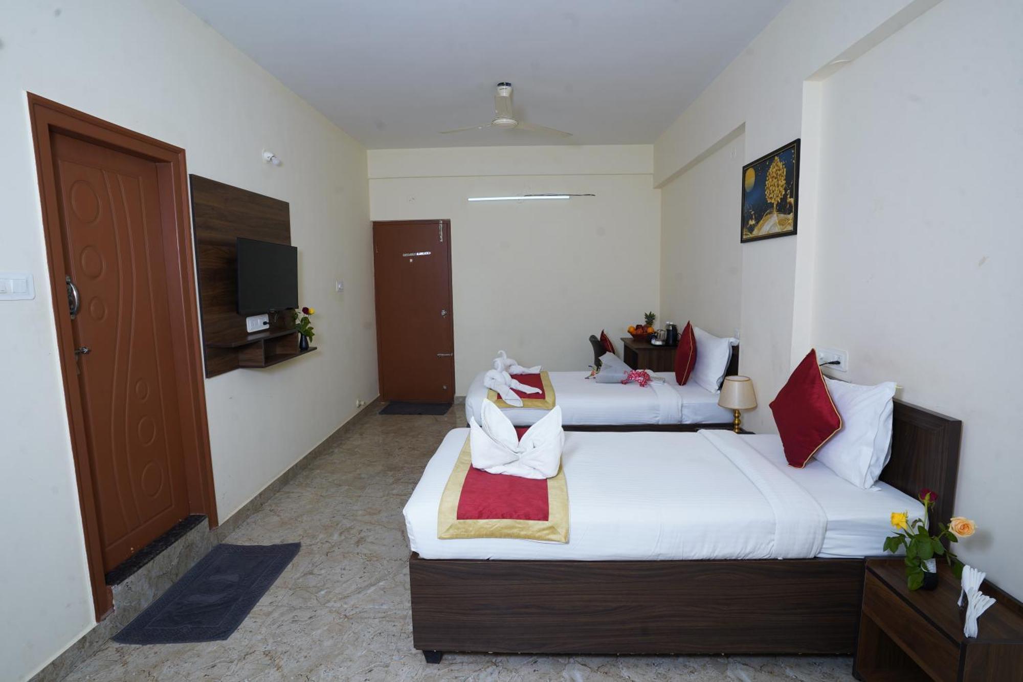 Sai Manyata Business Residency, Manyata Tech Park Vandrarhem Bangalore Exteriör bild
