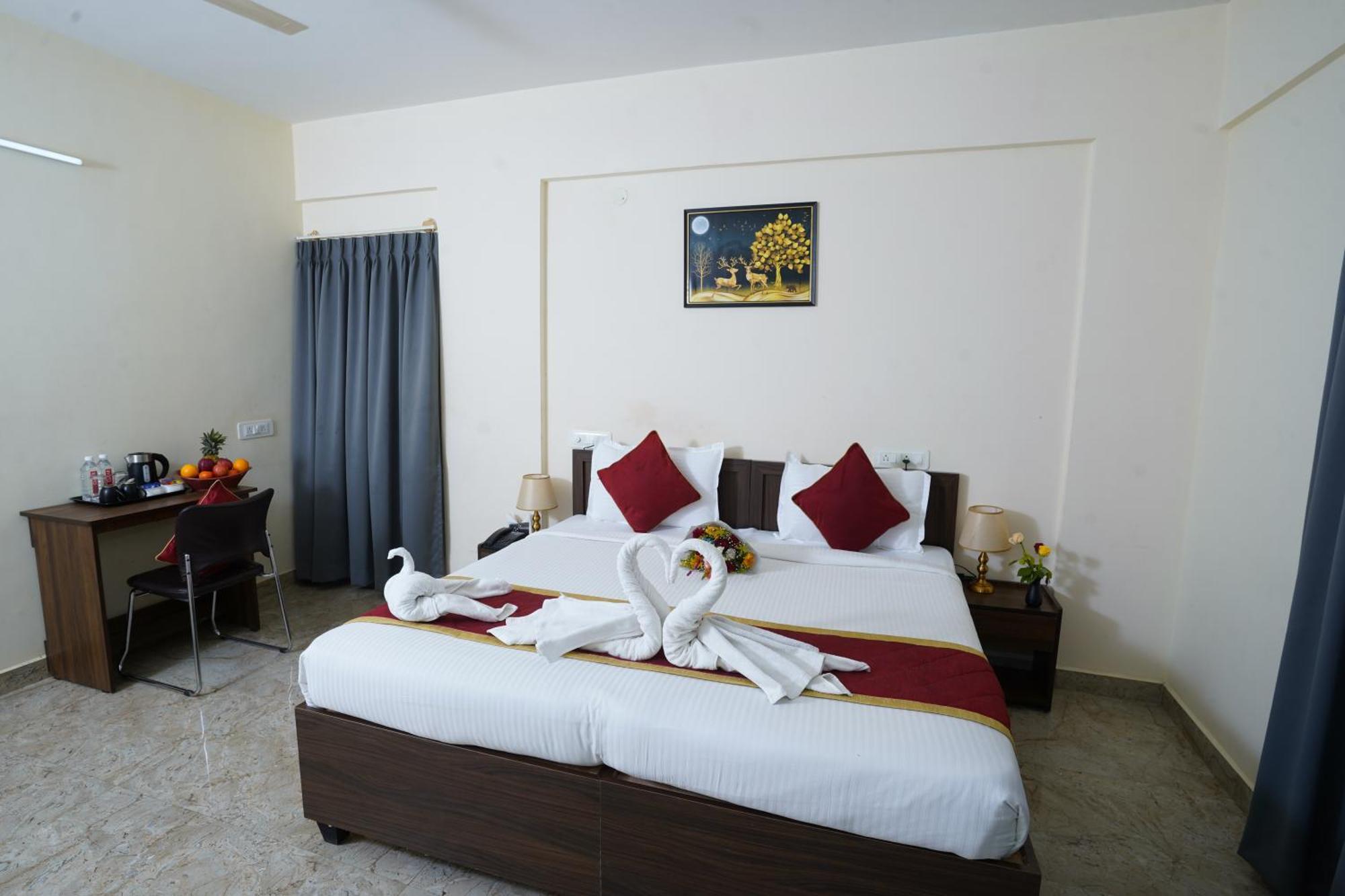 Sai Manyata Business Residency, Manyata Tech Park Vandrarhem Bangalore Exteriör bild