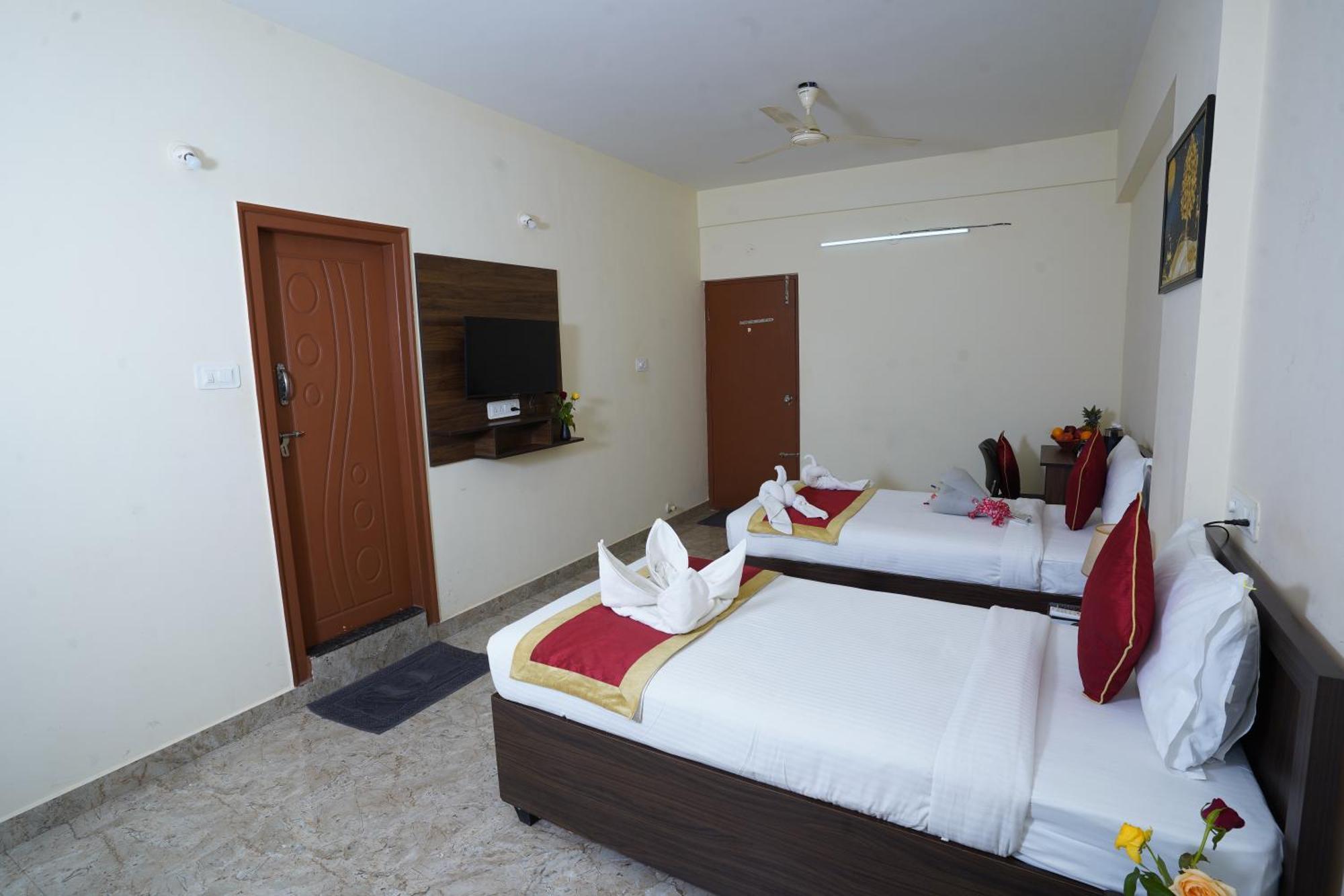 Sai Manyata Business Residency, Manyata Tech Park Vandrarhem Bangalore Exteriör bild