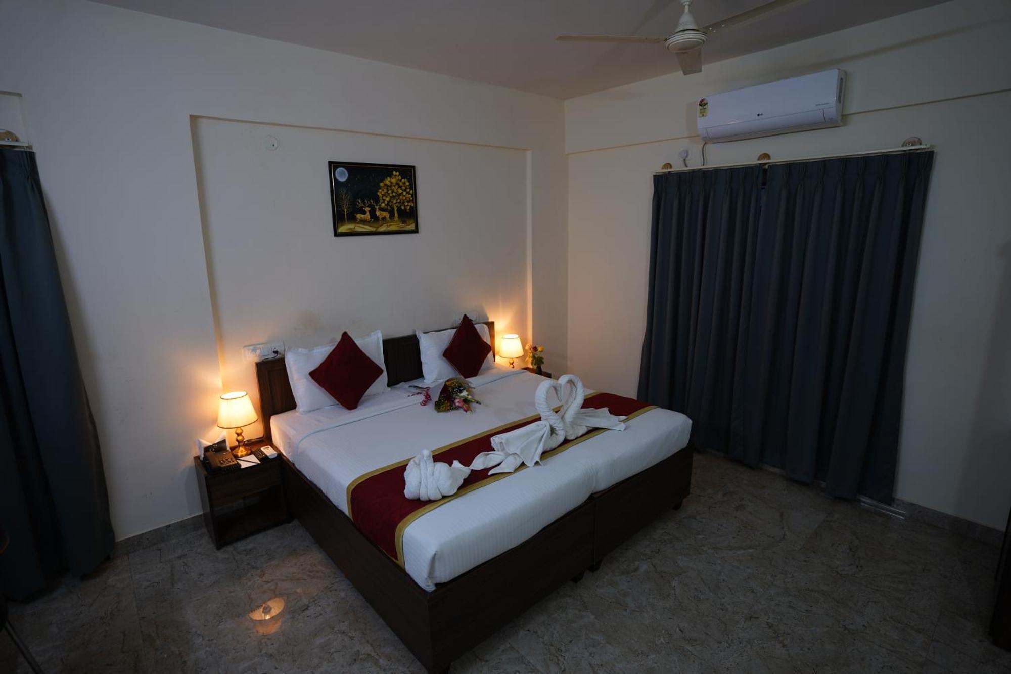 Sai Manyata Business Residency, Manyata Tech Park Vandrarhem Bangalore Exteriör bild
